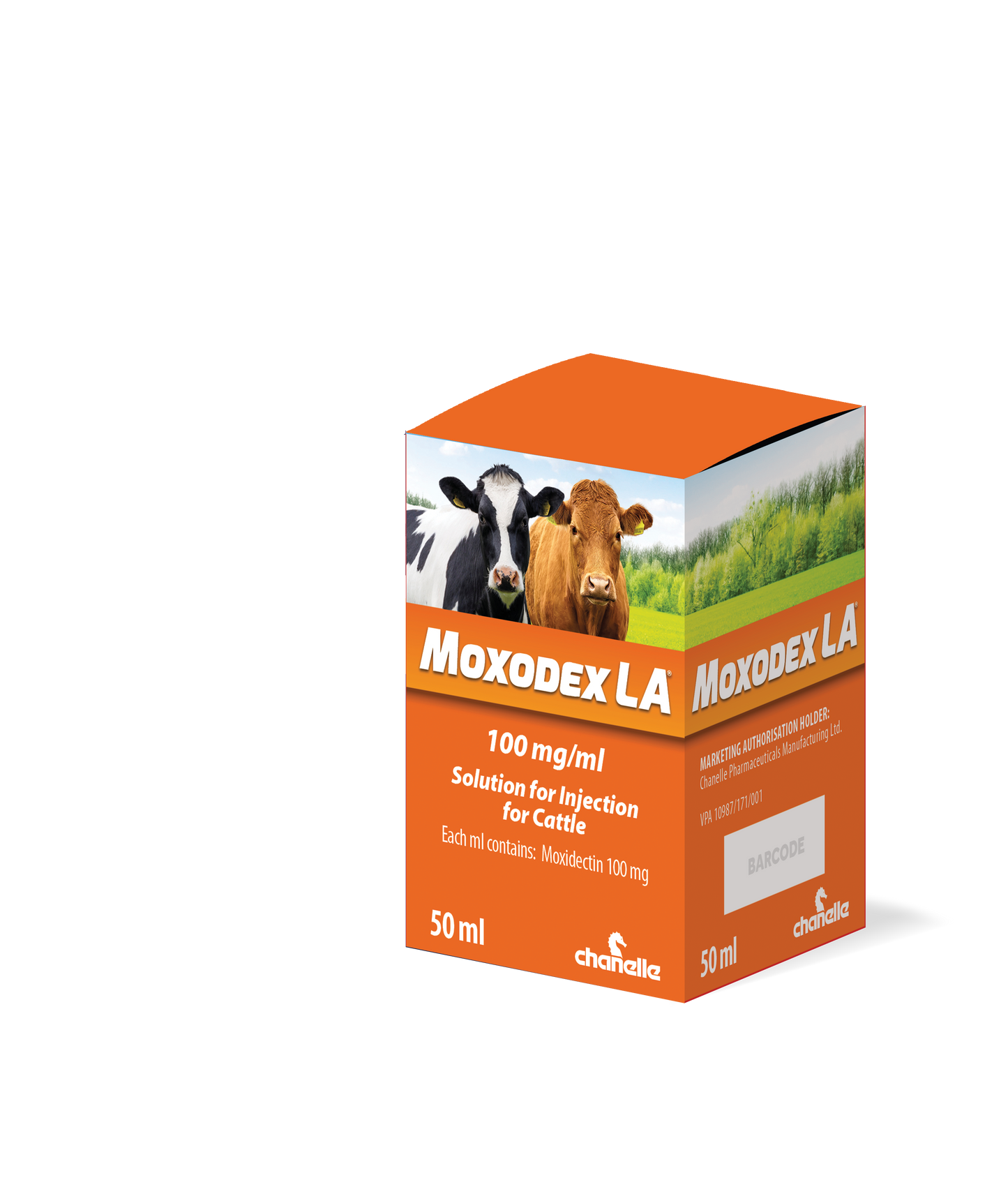 Moxodex LA 100 mg/ml Solution for Injection for Cattle