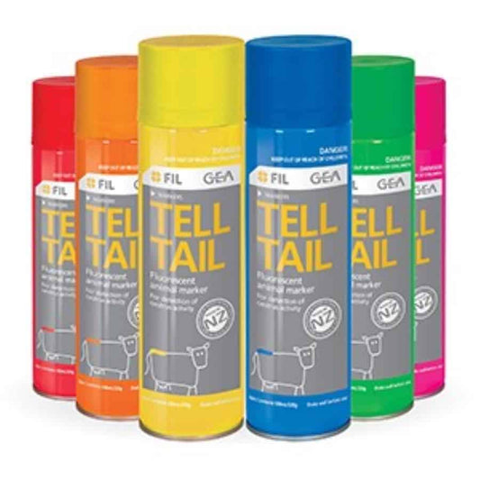 BUY 5 GET 1 FREE Tell Tail Marker Aerosol Spray 500ml