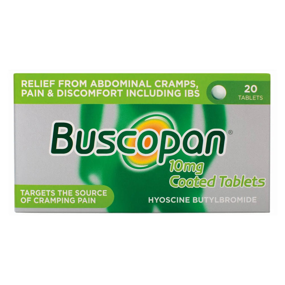 Buscopan 10mg Coated Tablets