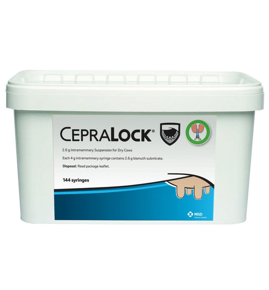 CepraLock Intramammary Suspension Dry Cow Tubes