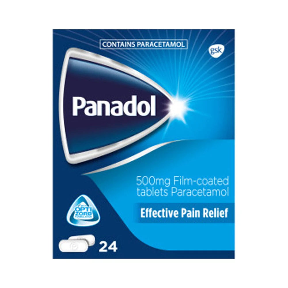 Panadol 500mg Film-Coated Tablets 24 Pack