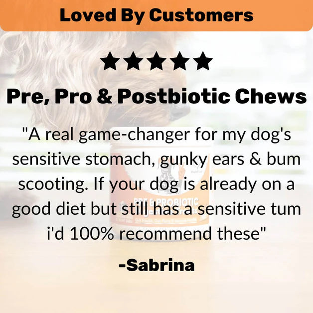 NutriPaw Pre, Pro & Post -Biotic Treats (120 Pack)