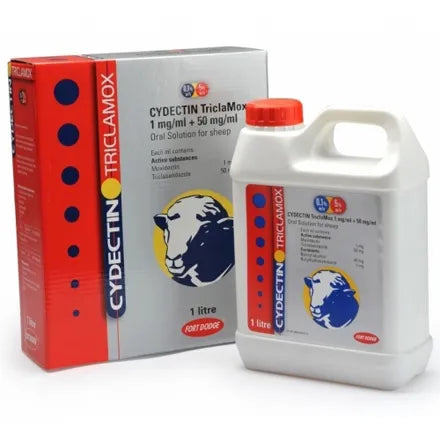 Cydectin TriclaMox 1mg/ml + 50 mg/ml Oral Solution for sheep