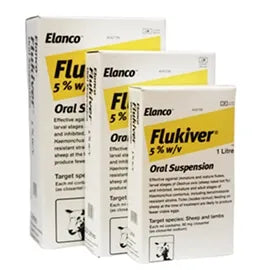 Flukiver 5% w/v Oral Suspension for sheep