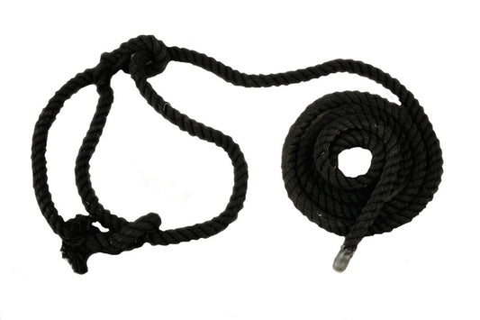 Cattle Cotton Halter - Black