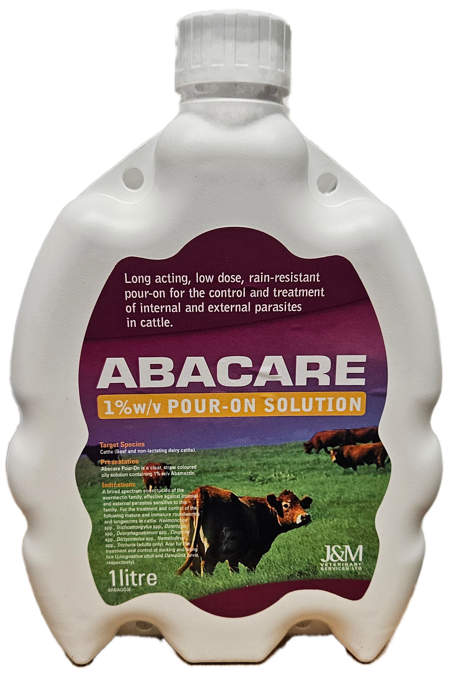 Abacare 1% w/v Pour-On Solution 1L