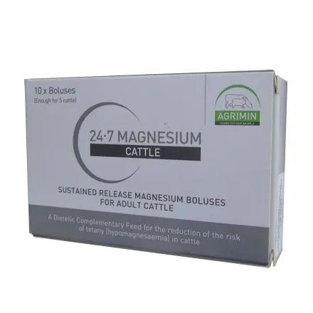 Agrimin 24/7 Magnesium Bullets Cattle 10'S