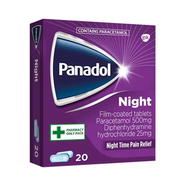 Panadol Night 20 Tablets