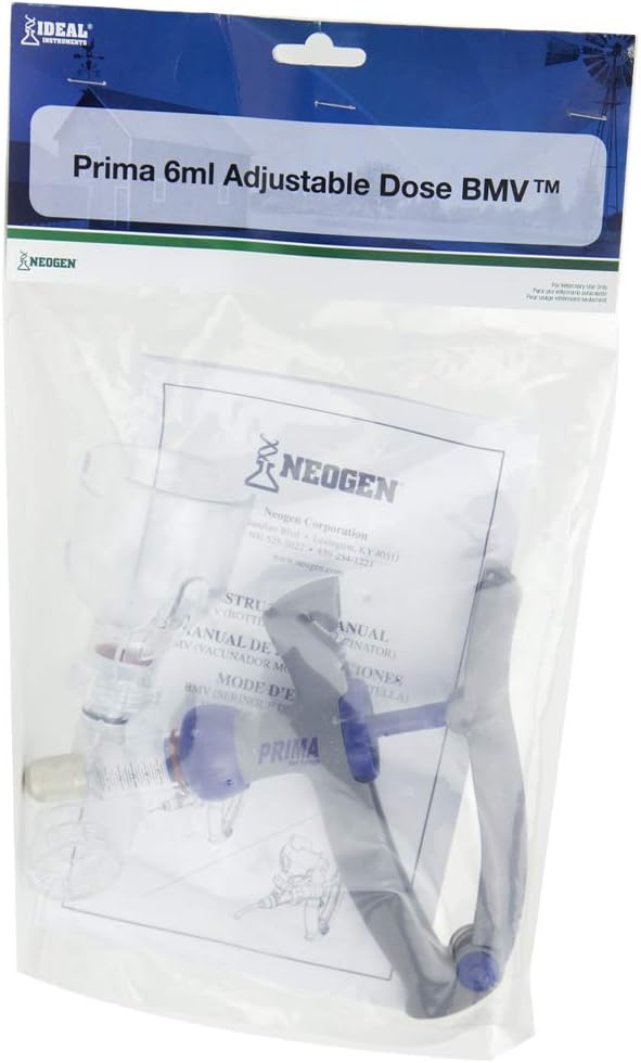 Prima 6ml Adjustable Dose Bottle Mount Vaccinator