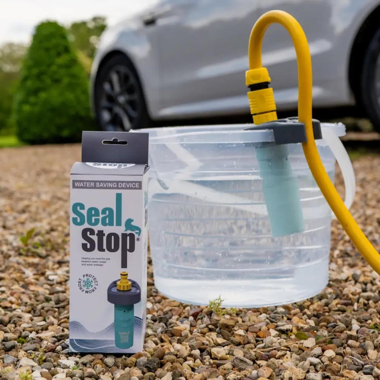 SealStop Automatic Water Stop Valve for Hosepipes Overflow Prevention Device