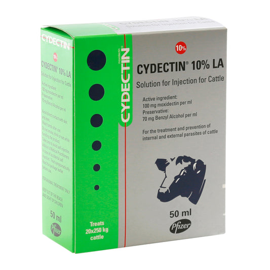 Cydectin 10 % LA Solution for Injection for Cattle 50ml