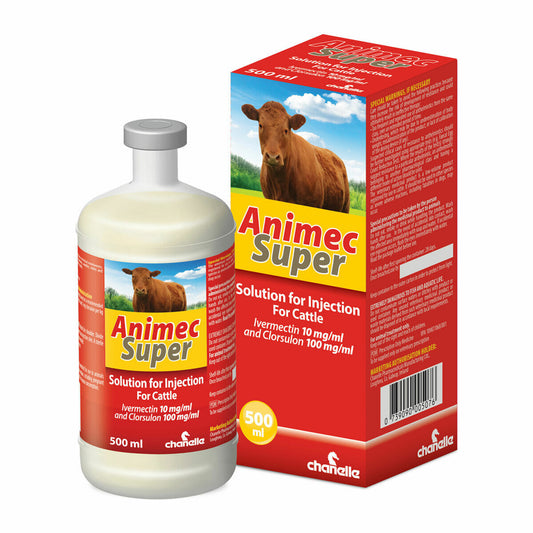 Animec Super Solution for Injection 500ml and an extra 50ml free 
