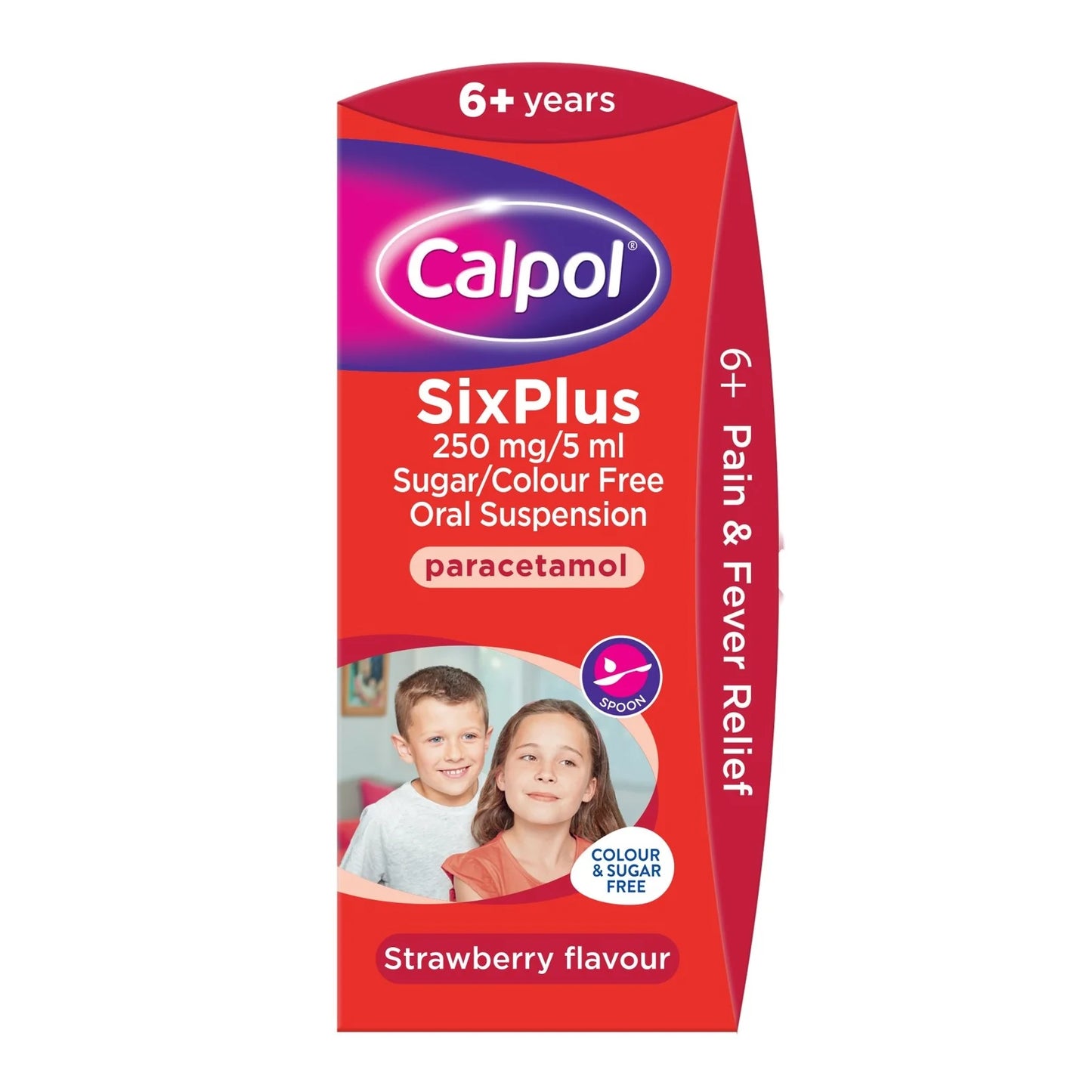 Calpol SixPlus Sugar Free 140ml