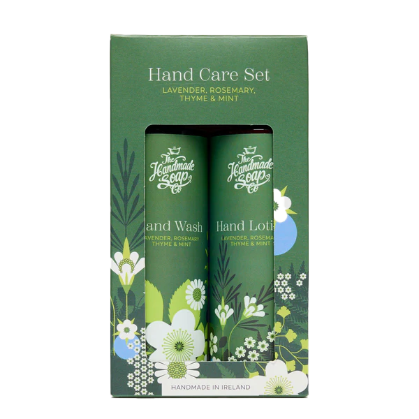 The Handmade Soap Hand Wash & Lotion Set - Lavender, Rosemary, Thyme & Mint | 250ml x 2