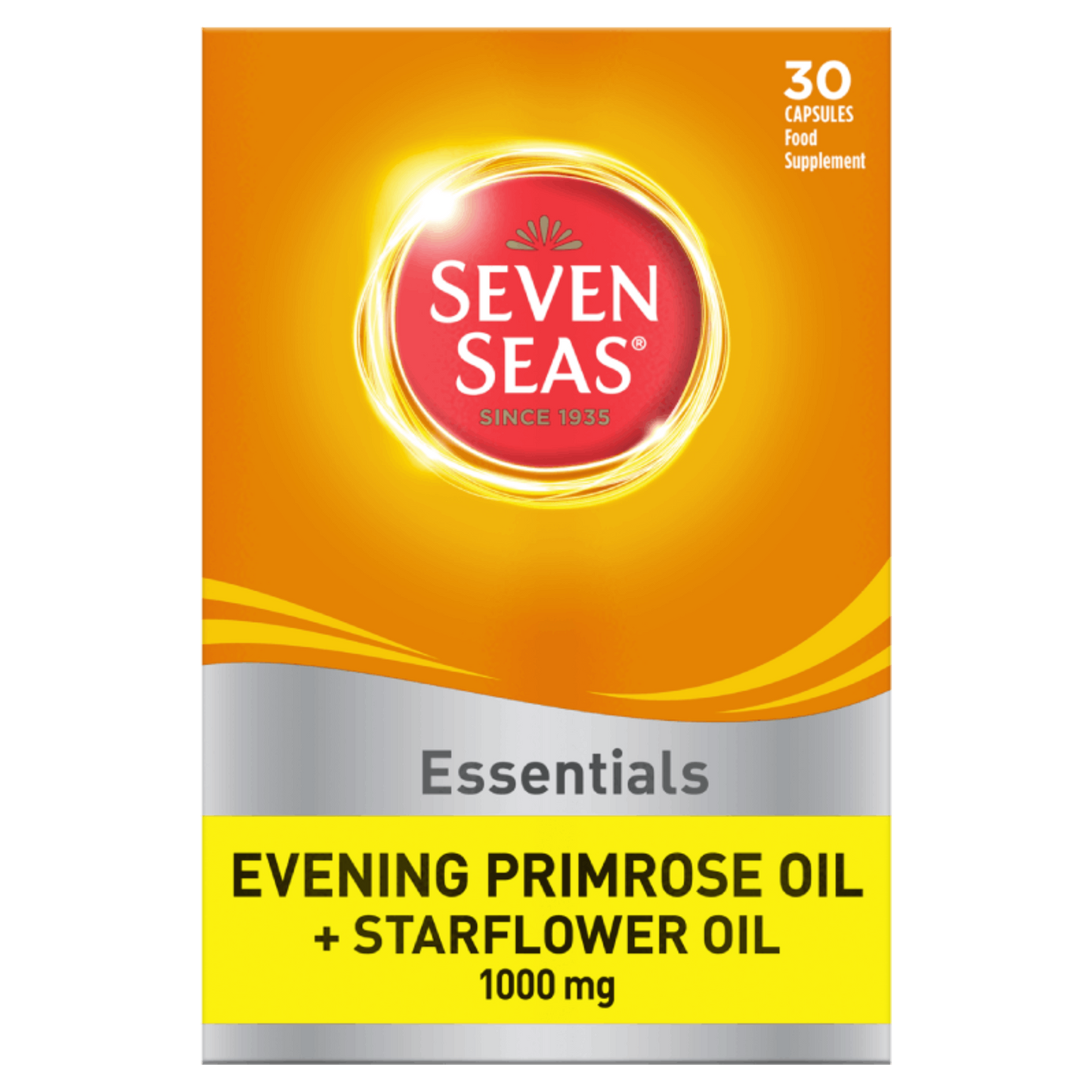 Seven Seas Essentials Evening Primrose Oil + Starflower oil (30 Capsules)