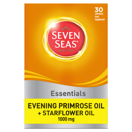 Seven Seas Essentials Evening Primrose Oil + Starflower oil (30 Capsules)
