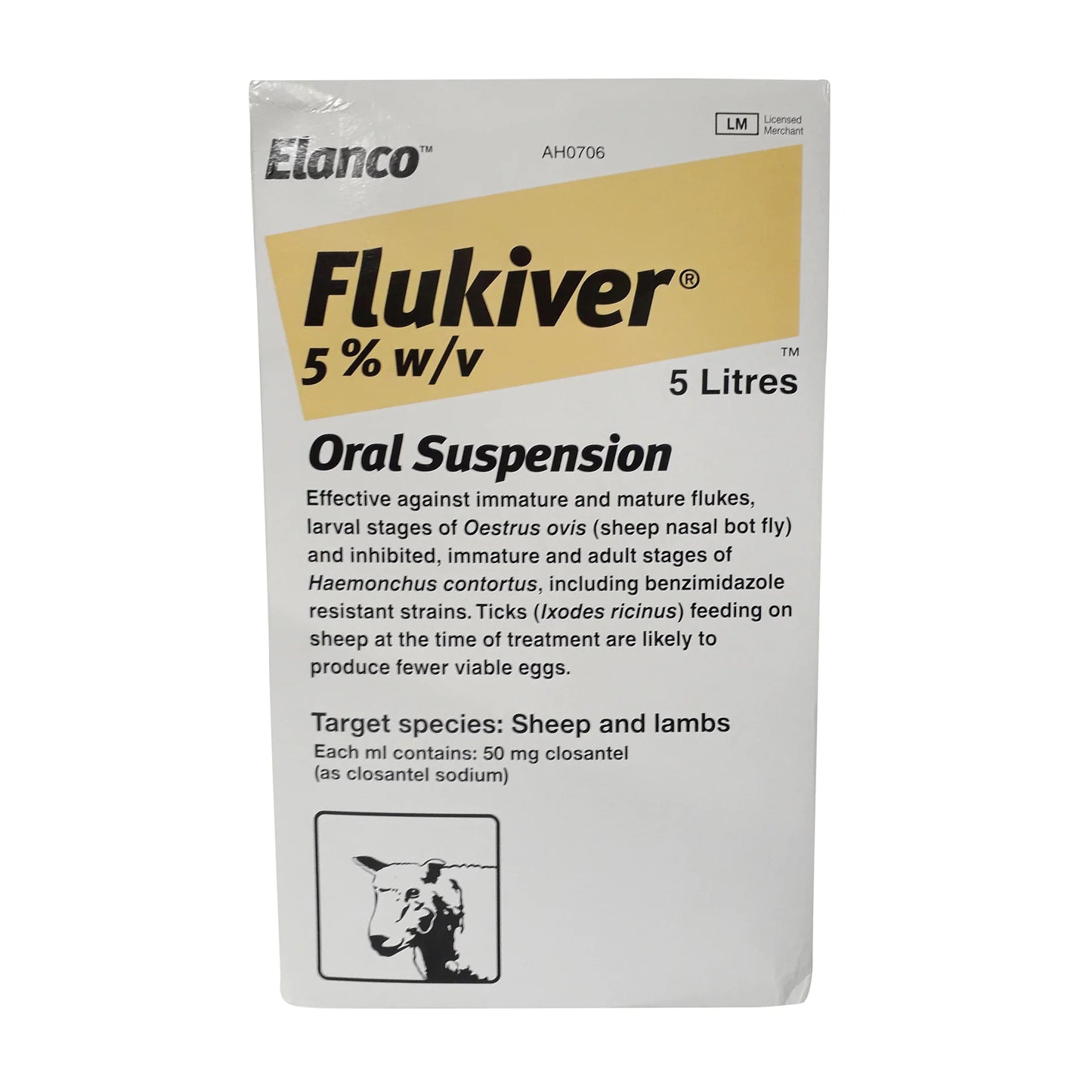 Flukiver 5% w/v Oral Suspension