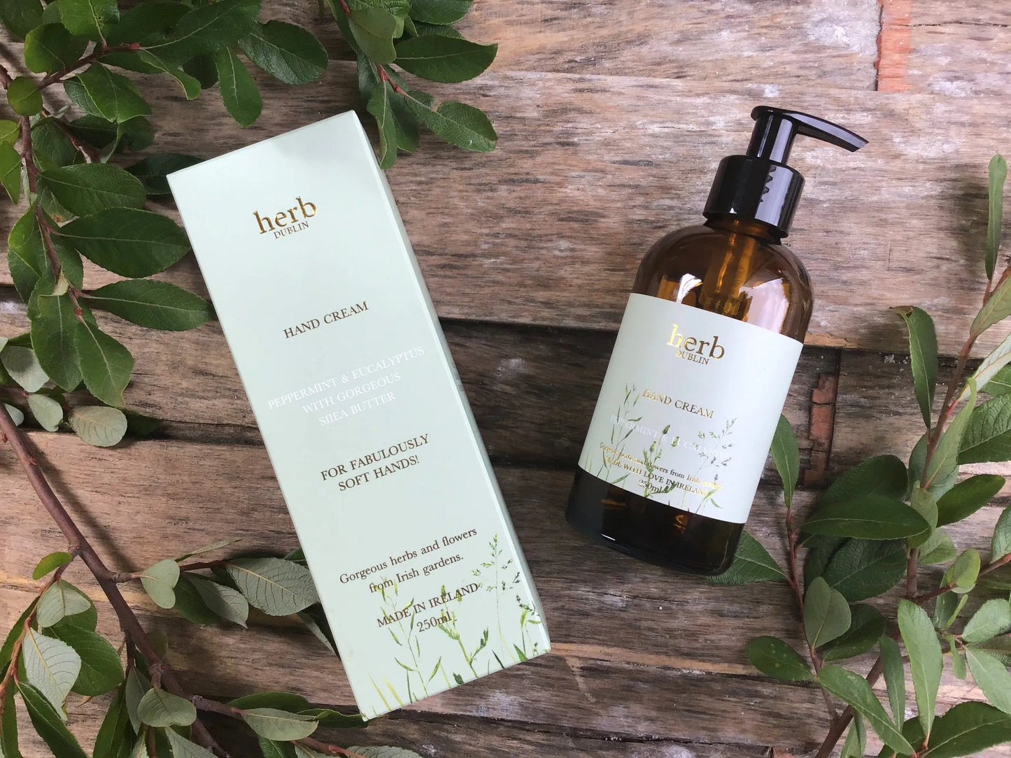 Herb Hand cream – PEPPERMINT & EUCALYPTUS