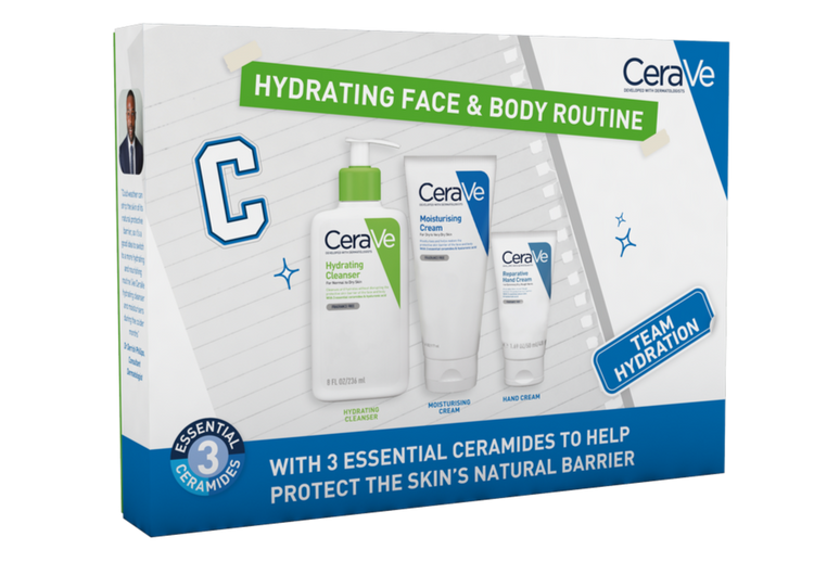 CeraVe Hydrating Face & Body Routine Set