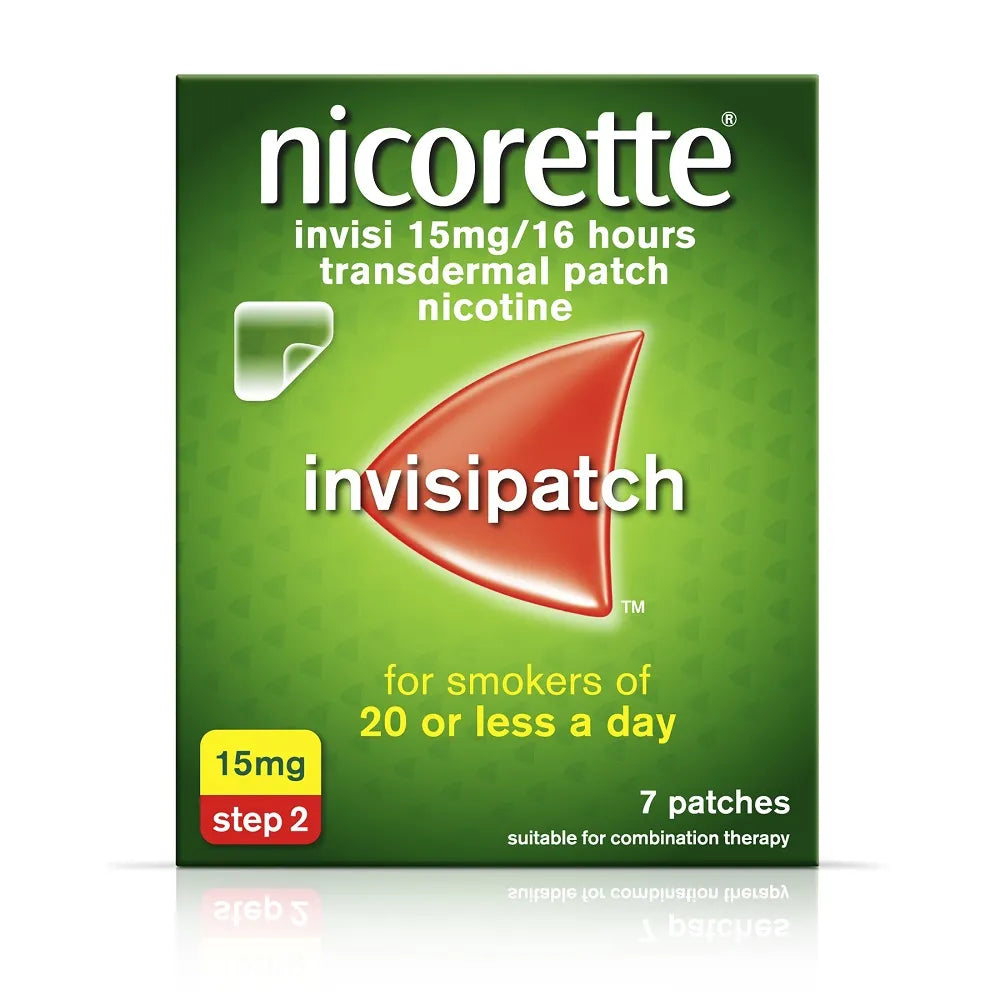 Nicorette Invisi Patch 15mg (7 Patches)