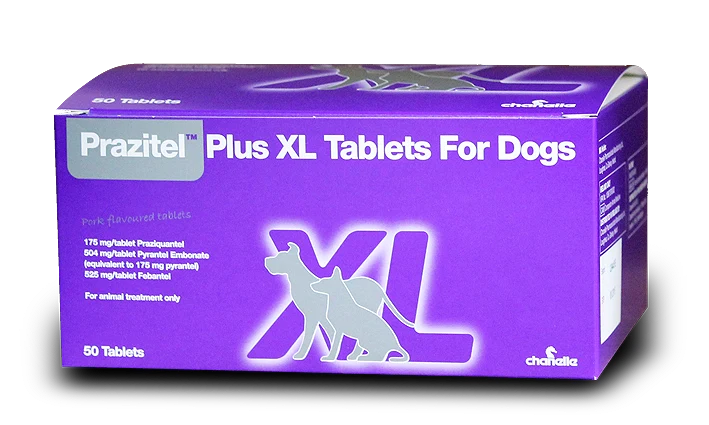 Prazitel Plus XL  Worm Tablets For Dogs