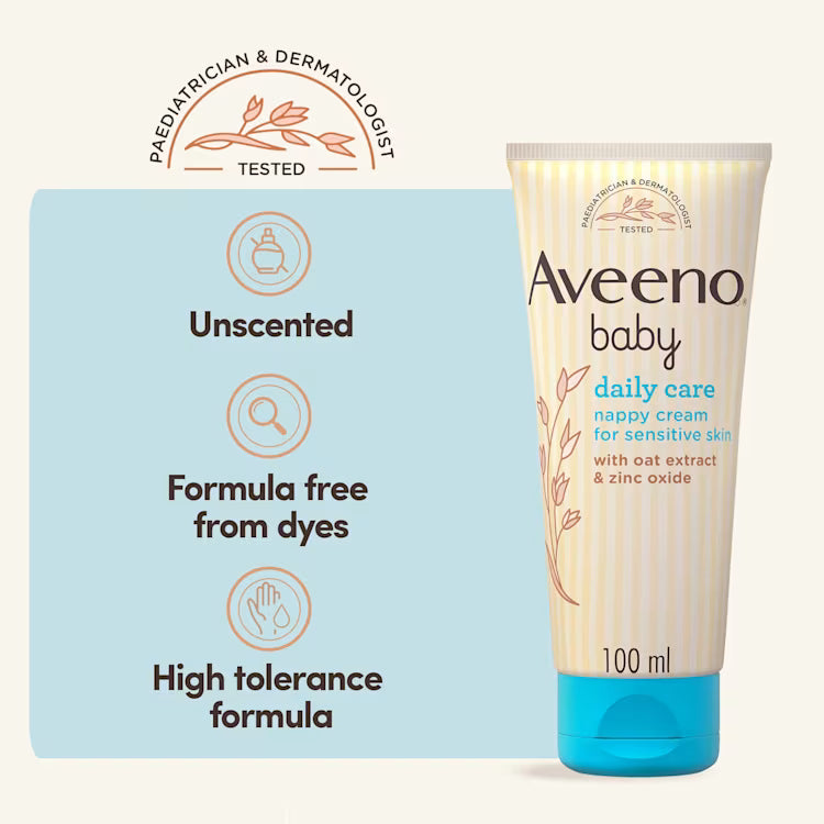 Aveeno Baby Daily Care Baby Nappy Cream in 100ml