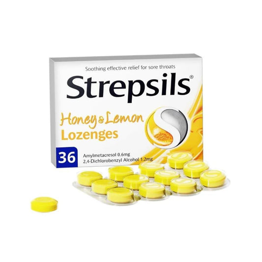 Strepsils Honey & Lemon 36 lozenges
