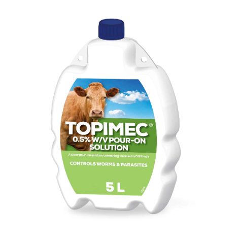 Topimec 5 mg/ml Pour-on Solution