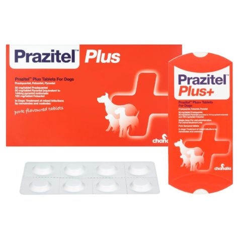 Prazitel Plus Worm Tablets For Dogs