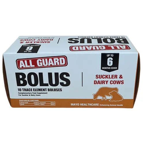 All Guard Cattle Bolus (Suckler and Dairy) 10 Pack
