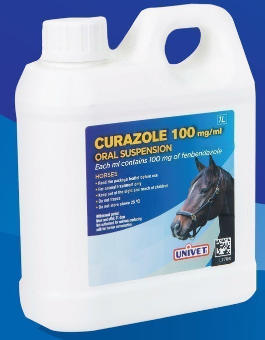 Curazole 100 mg/ml oral suspension for horses 1L