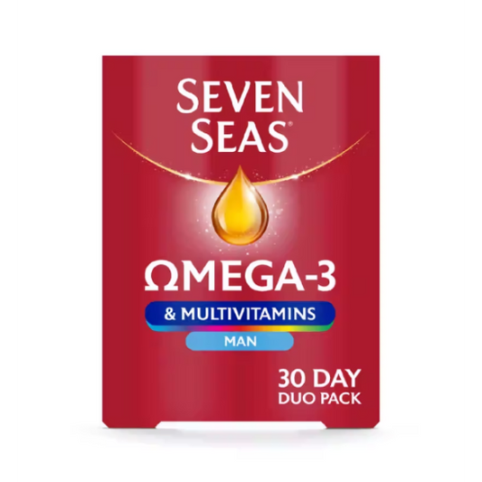 Seven Seas Omega 3 & Multivitamins Man 30 Day Pack
