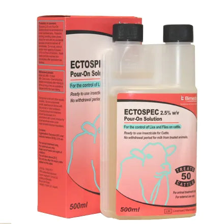 Ectospec 2.5% w/v Pour-On Solution