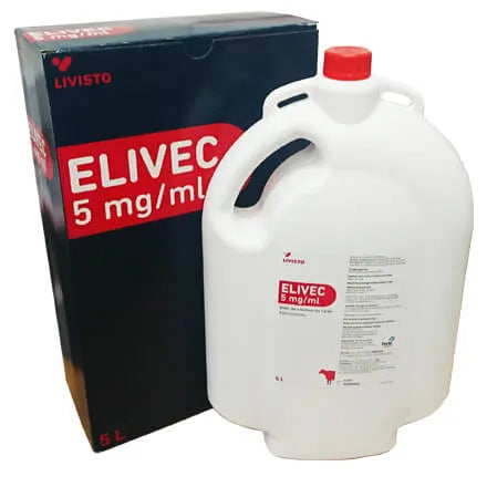 Elivec 5 mg/ml pour-on solution for cattle