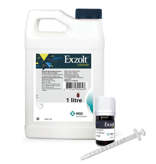 Exzolt Solution - Treatment For Red Mites and Blood Lice