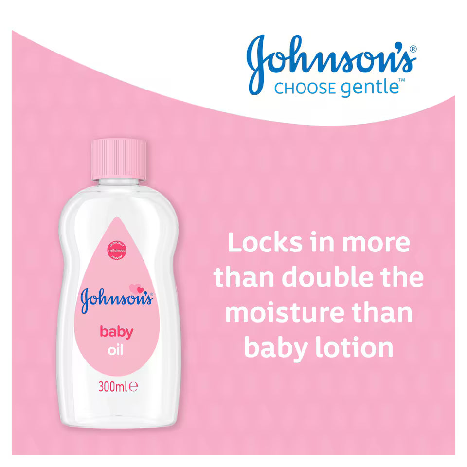 Johnson's Baby Oil 300ml