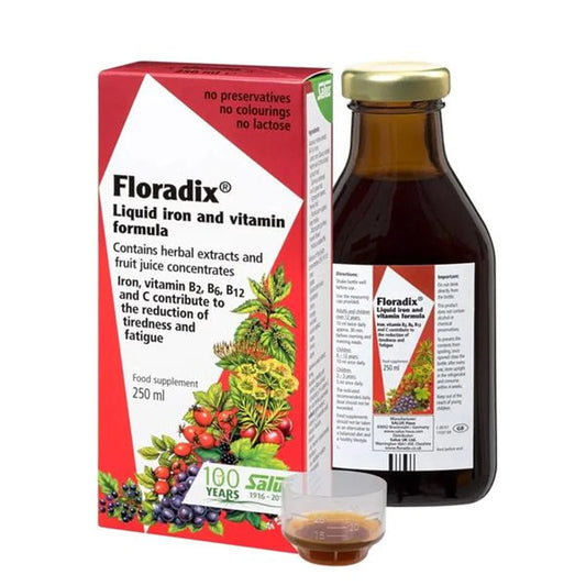 Floradix Liquid Iron and Vitamin Formula 250ml