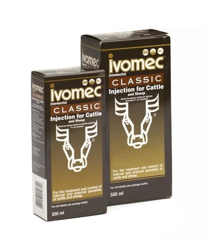 Ivomec Classic Injection for Cattle and Sheep 10 mg/ml