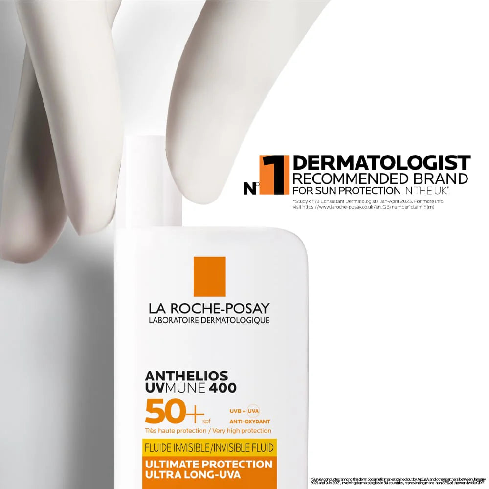 La Roche Posay Anthelios UVMune 400 Invisible Fluid SPF50+ Sun Cream 50ml