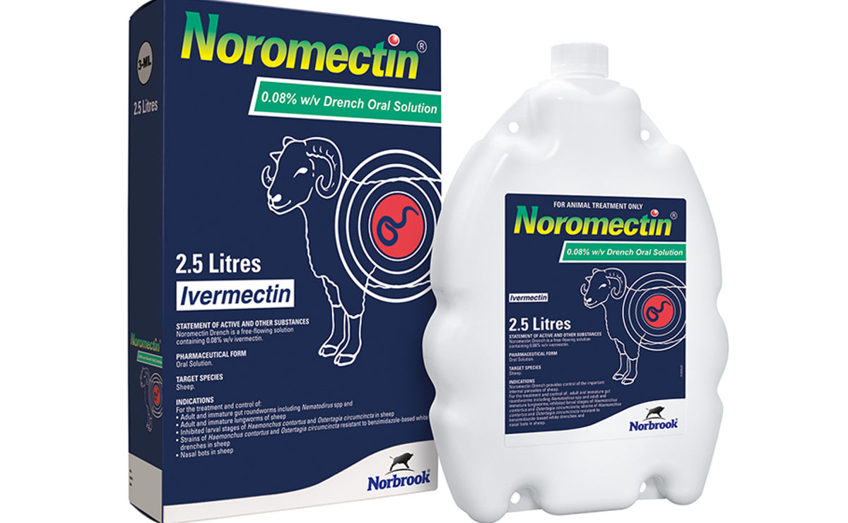 Noromectin Drench 0.8 mg/ml Oral Solution for Sheep 5L