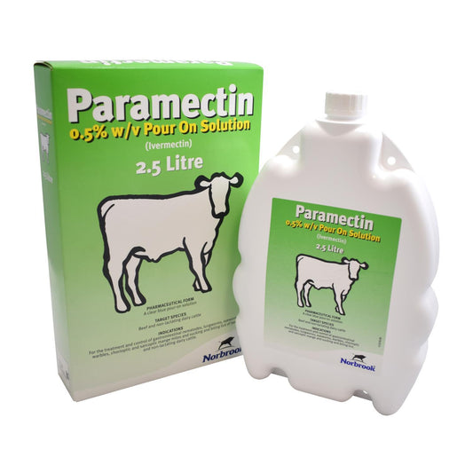 Paramectin 0.5 % Pour-On Solution for Cattle