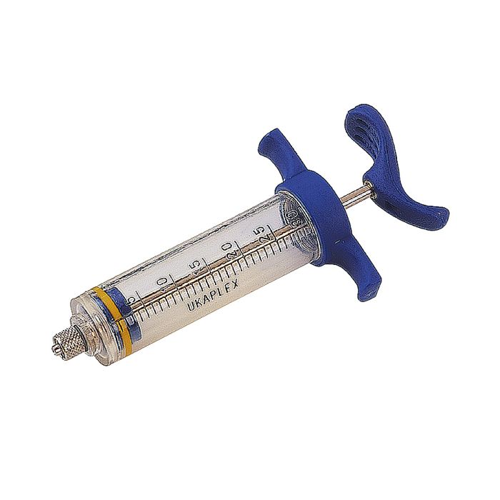 Syringe Demaplast with Luer Lock Fitting