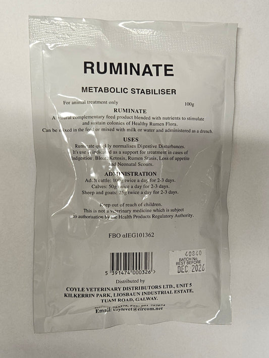 Ruminate Metabolic Stabiliser 100g Sachet