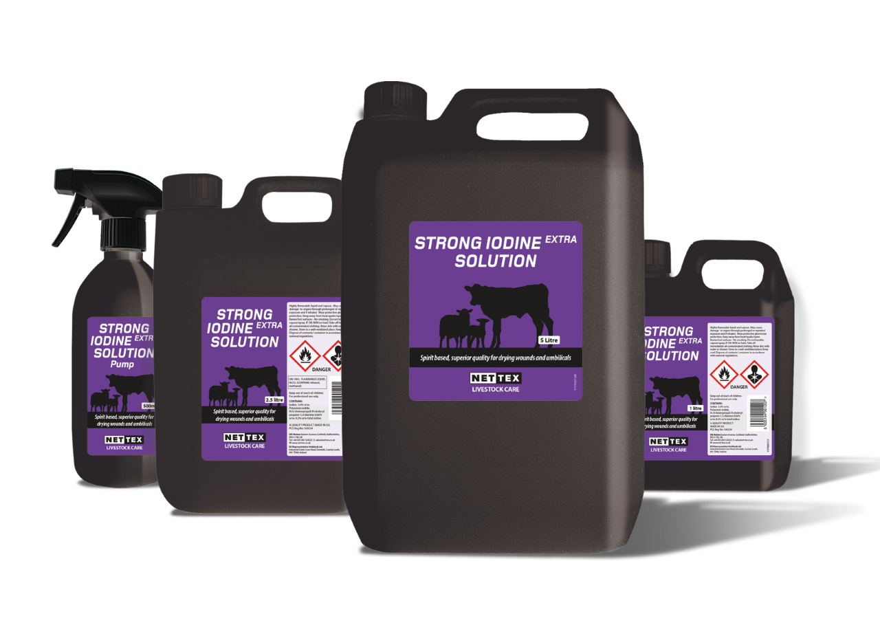 Nettex Strong Iodine Extra Solution 10%