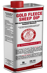 Gold Fleece Sheep Dip 60 % w/w Concentrate for Dip Solution