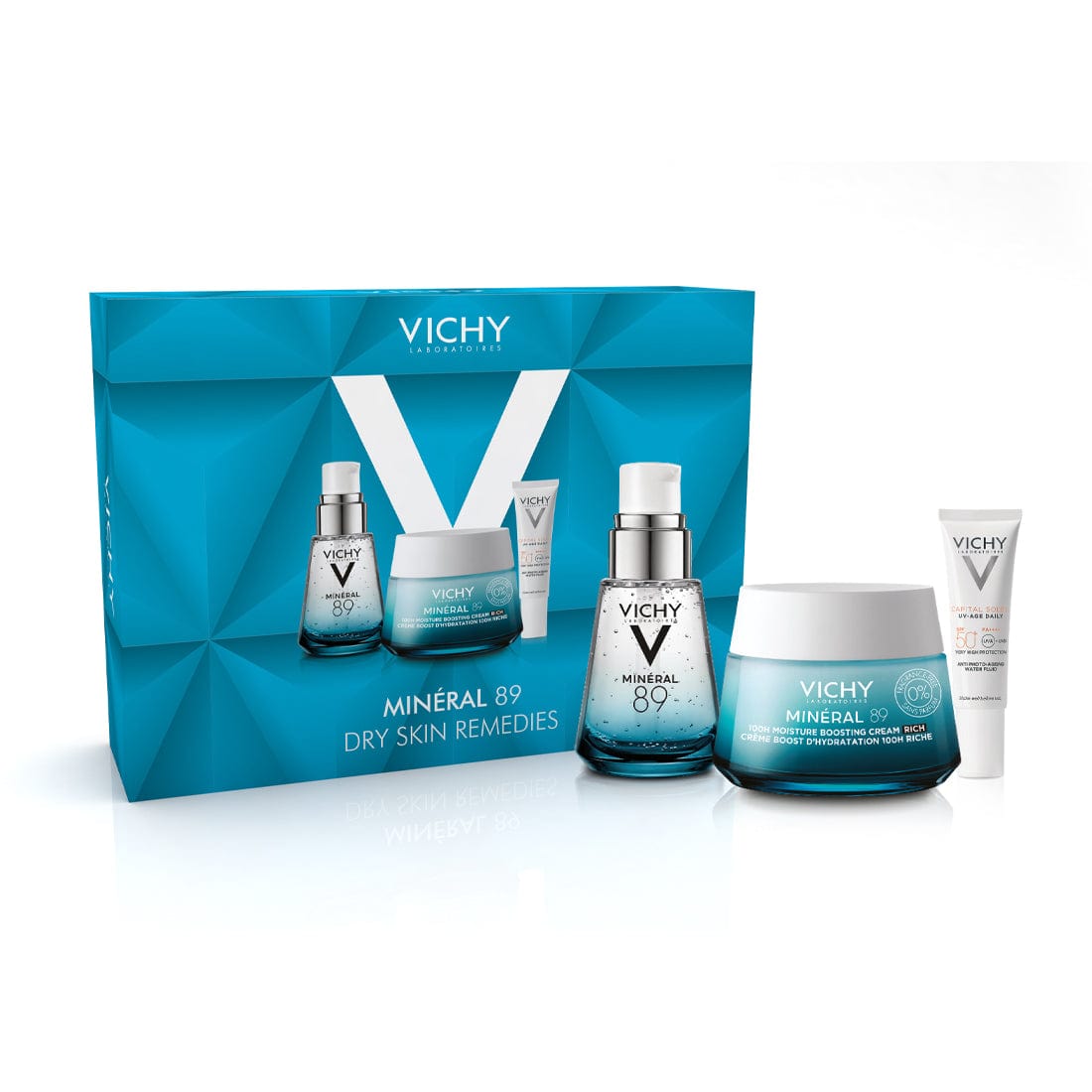 Vichy Mineral 89 Dry Skin Saviours Gift Set